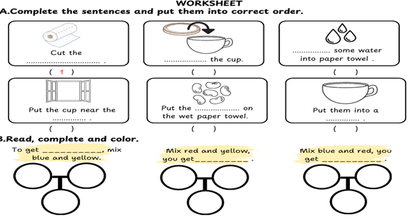 4.Sınıf 6.Ünite Fun With Science Ödev Kağıdı II