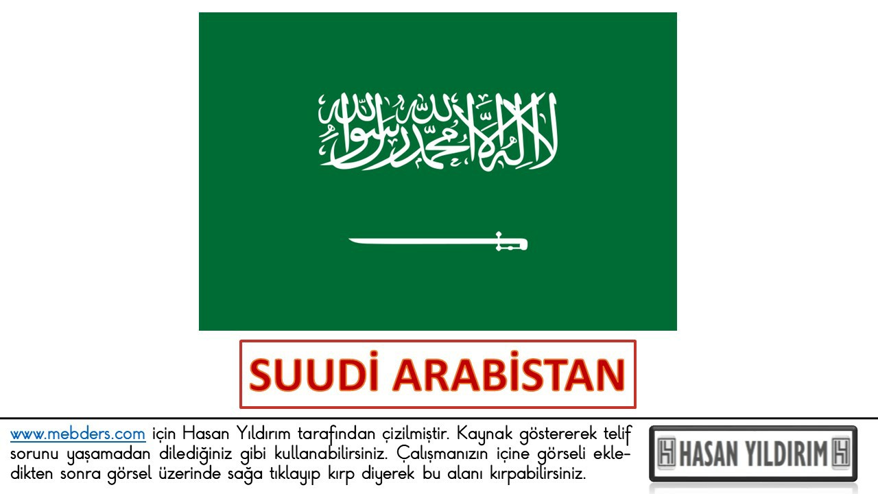 Suudi Arabistan Bayrağı PNG