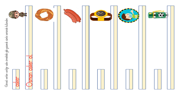 1. Sınıf İlk Okuma Yazma S-s Sesi Görsel Cümle Oluşturma