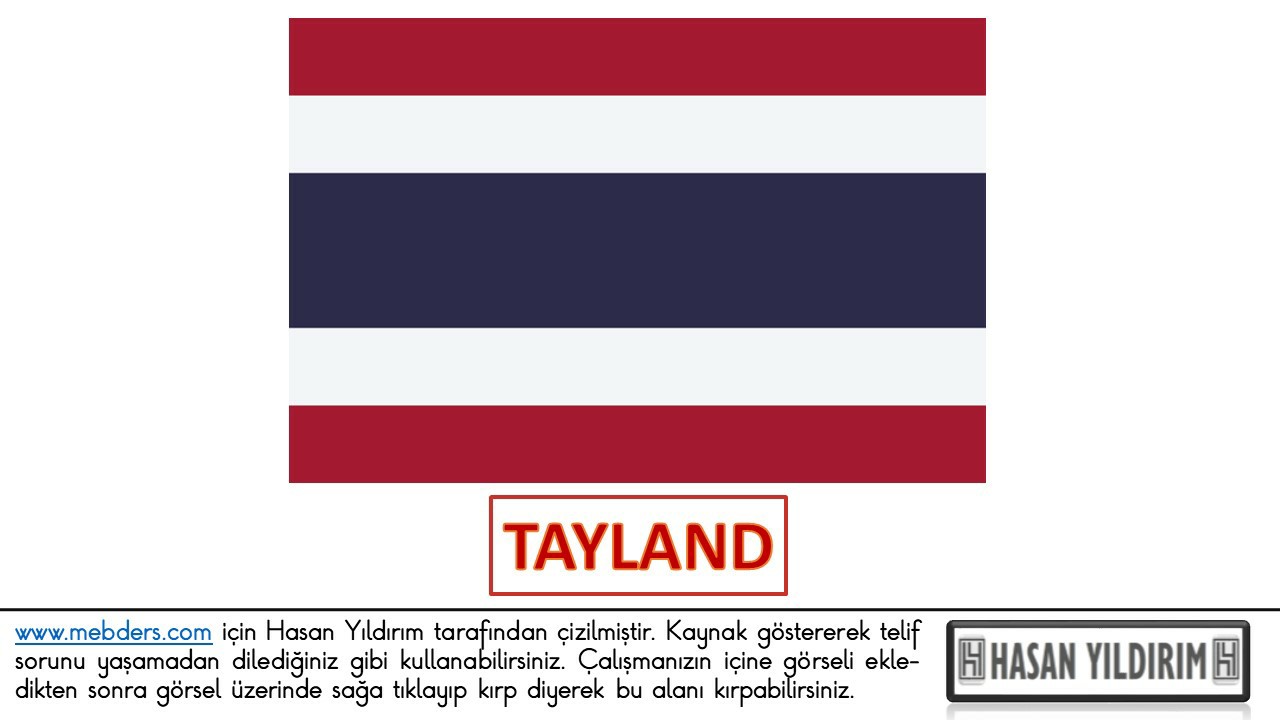 Tayland Bayrağı PNG