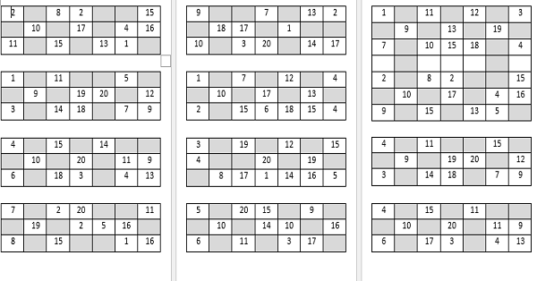 3.Sınıf İngilizce 1.Ünite Numbers oyun