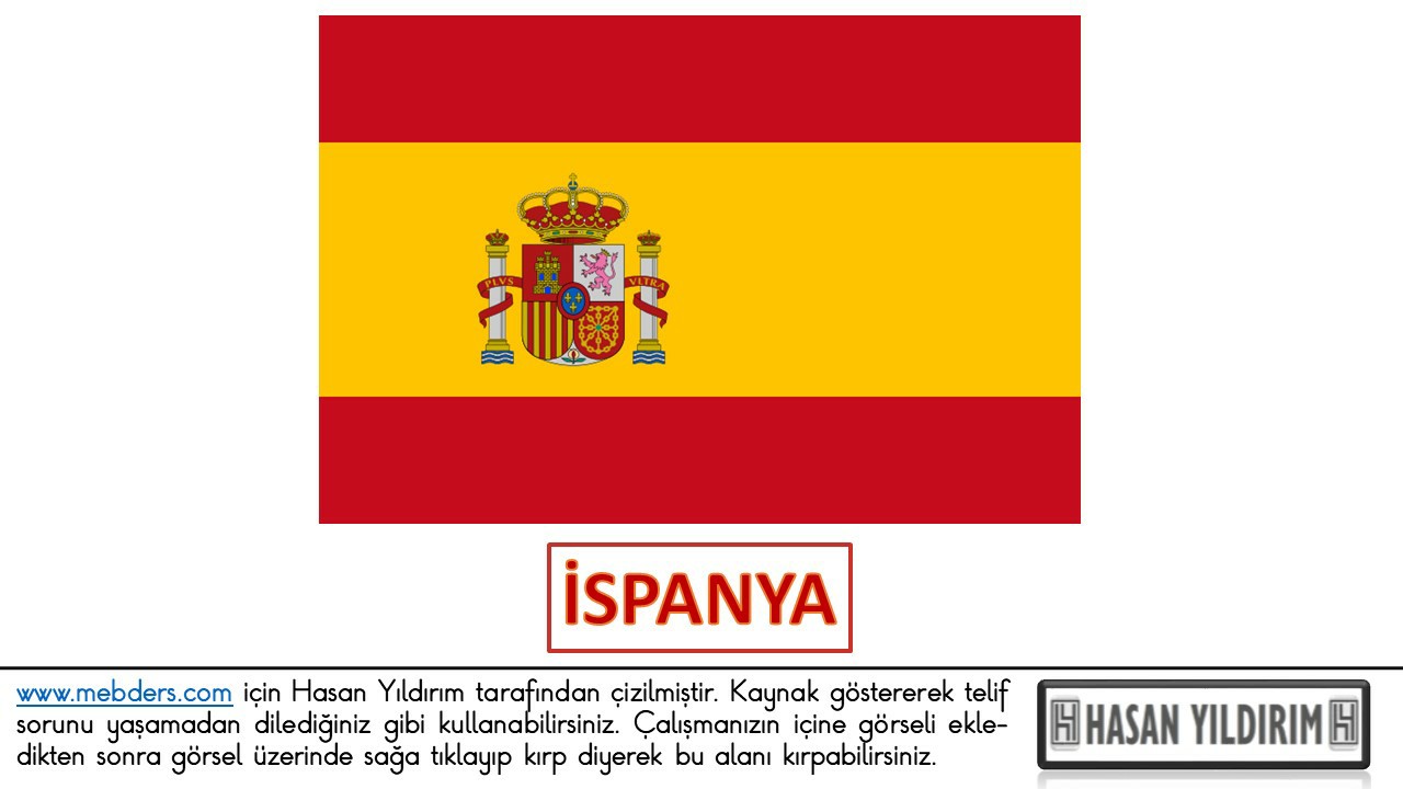 İspanya Bayrağı PNG