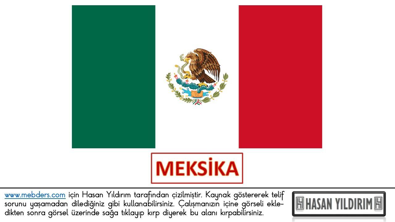 Meksika Bayrağı PNG