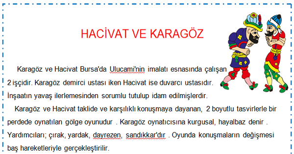 Hacivat Ve Karagöz Hayatı