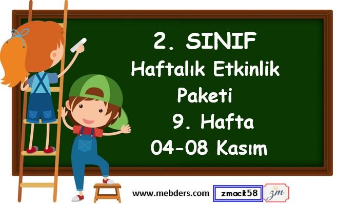 2. Sınıf 9. Hafta Etkinlik Paketi (04 - 08 Kasım)