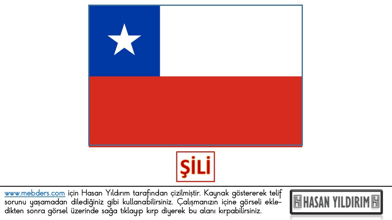Şili Bayrağı PNG