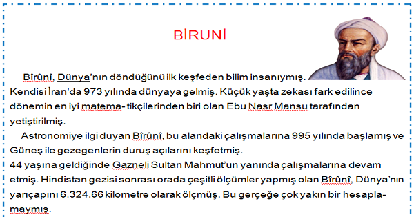 Biruni Hayatı