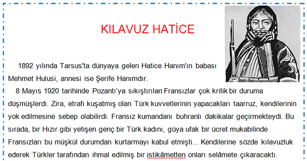 Kılavuz Hatice Hayatı