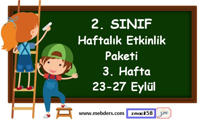 2. Sınıf 3. Hafta Etkinlik Paketi (23 - 27 Eylül)