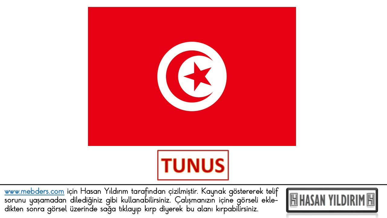 Tunus Bayrağı PNG