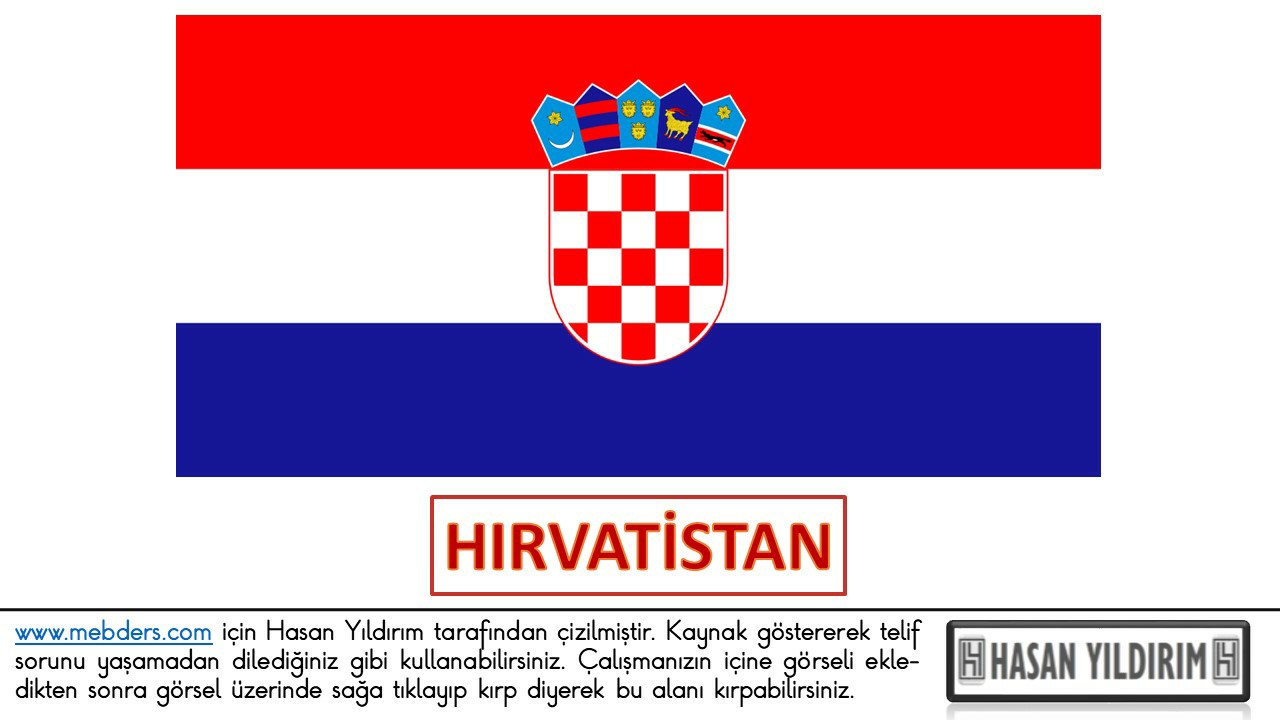 Hırvatistan Bayrağı PNG