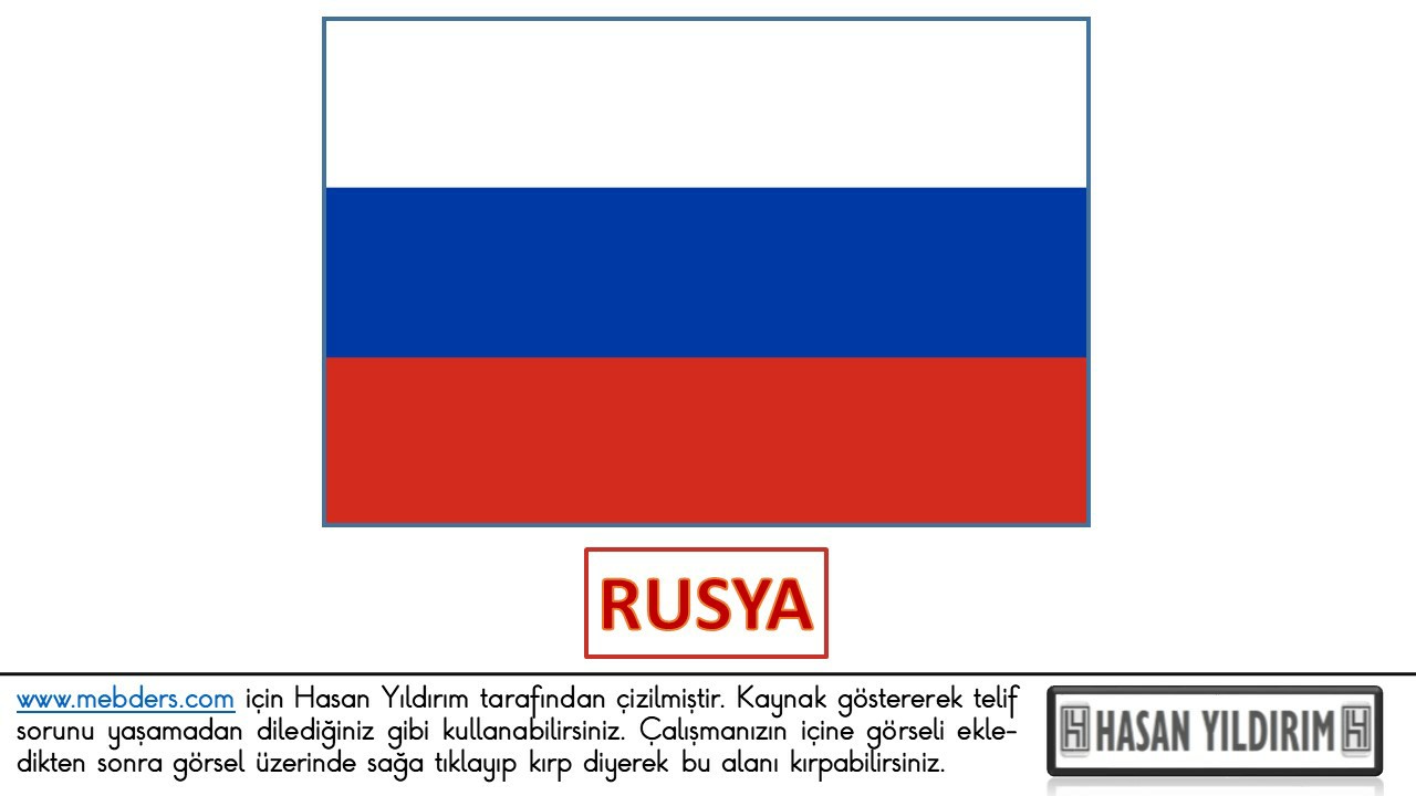 Rusya Bayrağı PNG